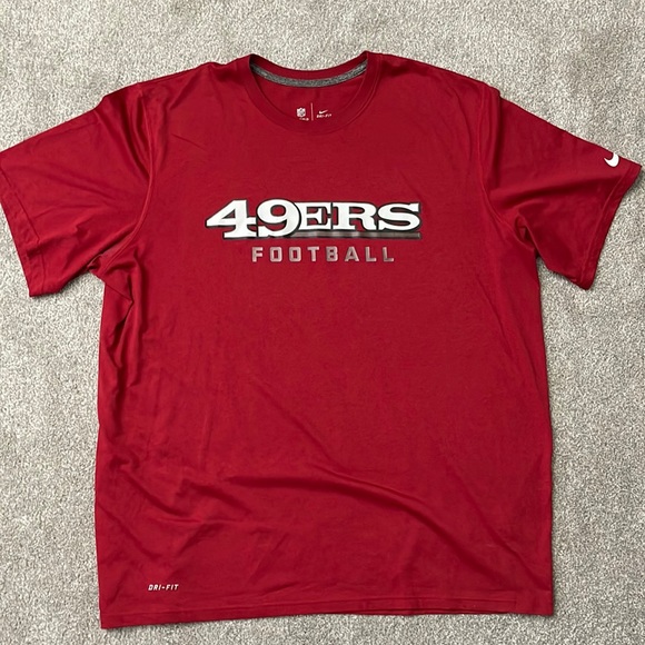 Nike Other - NIKE San Francisco 49ers mens short sleeve t-shirt XXL